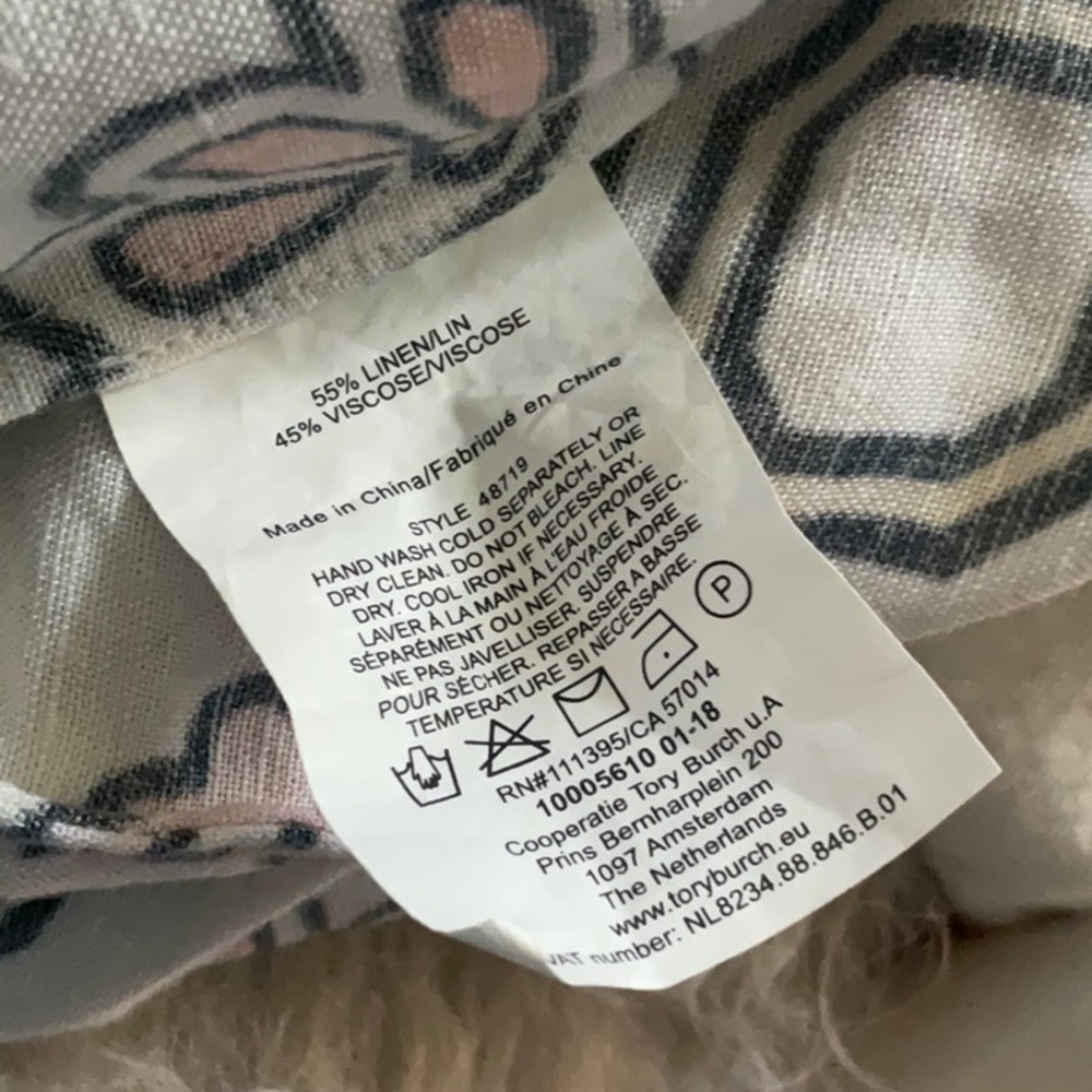 TORY BURCH: “HICKS GARDEN” Shift Mini Dress - Picture 9 of 12
